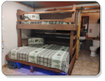 a picture of our Bear's Den Cabin