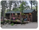 a picture of our Bear's Den Cabin